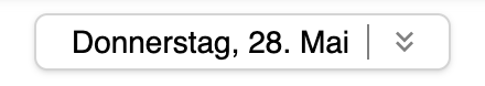 Tagesmarkierung
